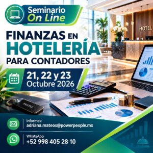 Seminario FINANZAS EN HOTELERÍA PARA CONTADORES On Line