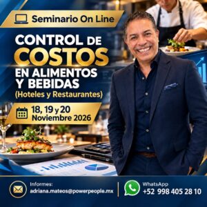 Seminario CONTROL DE COSTOS EN ALIMENTOS Y BEBIDAS On Line